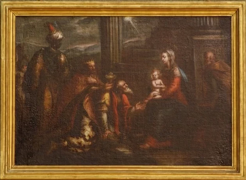  5-Leandro Dal Ponte, detto Bassano-Adorazione dei Magi 